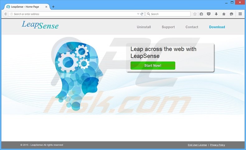 LeapSense adware