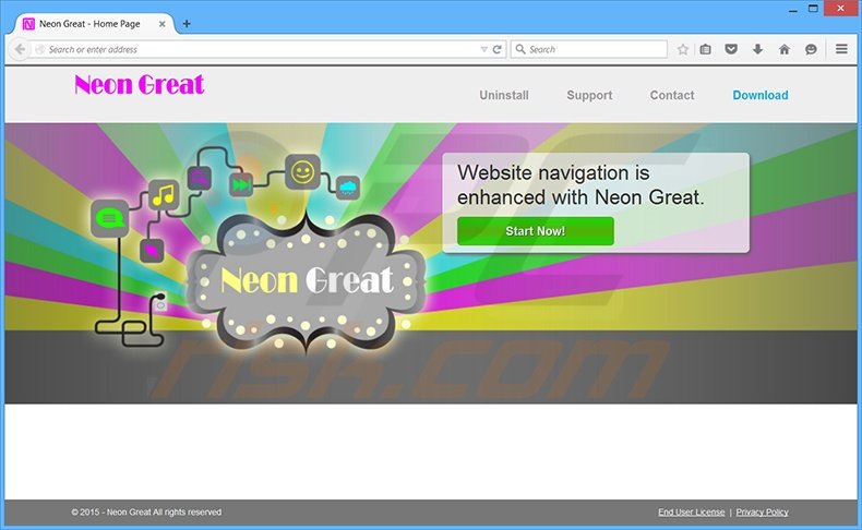 Neon Great adware