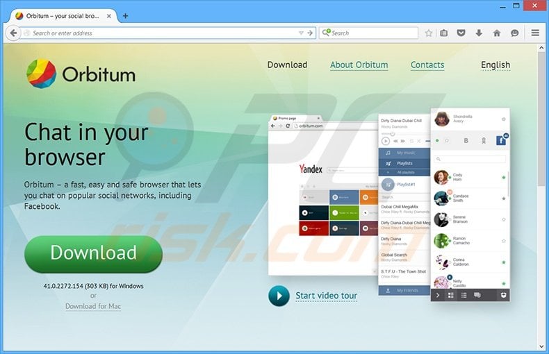 Orbitum adware