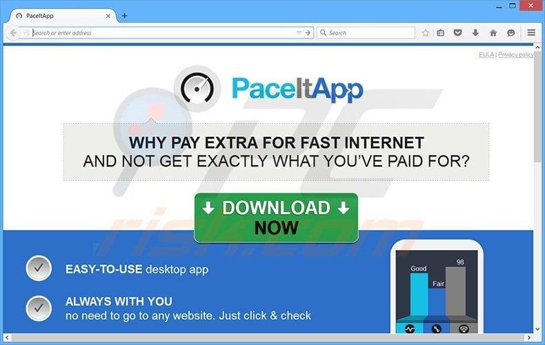 PaceItApp adware