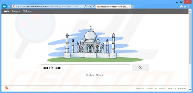 personal-browser.com browser hijacker