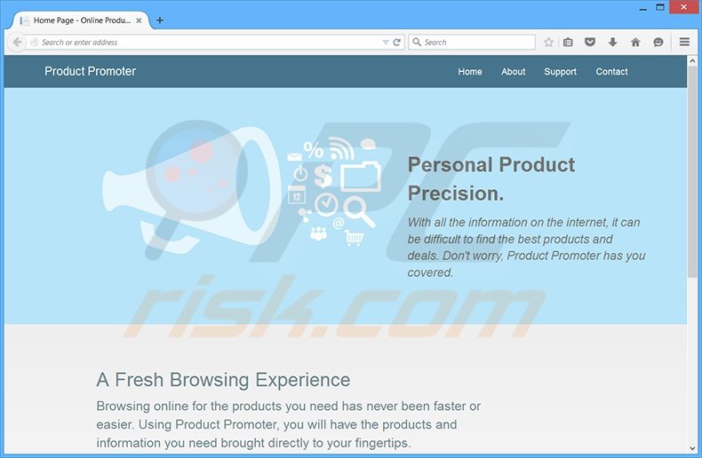 Product Promoter adware