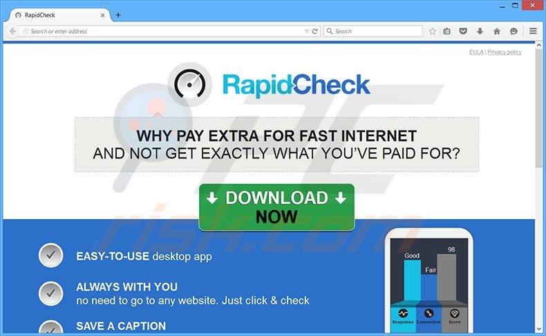 RapidCheck adware