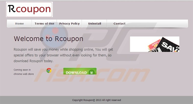 Rcoupon adware