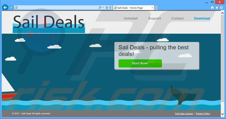 Sail Deals adware