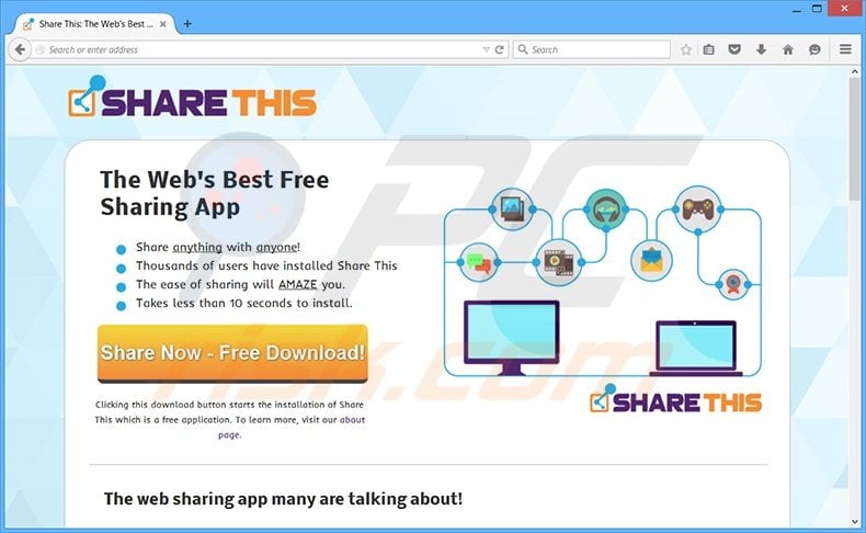 ShareThis virus