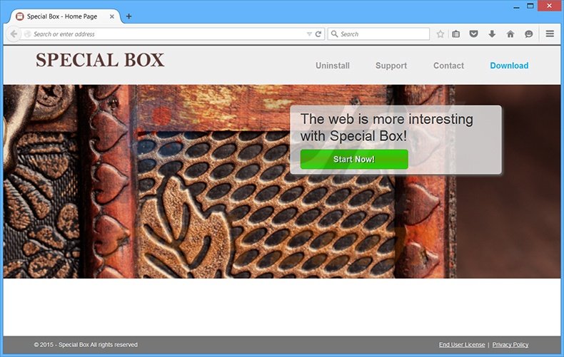 Special Box adware