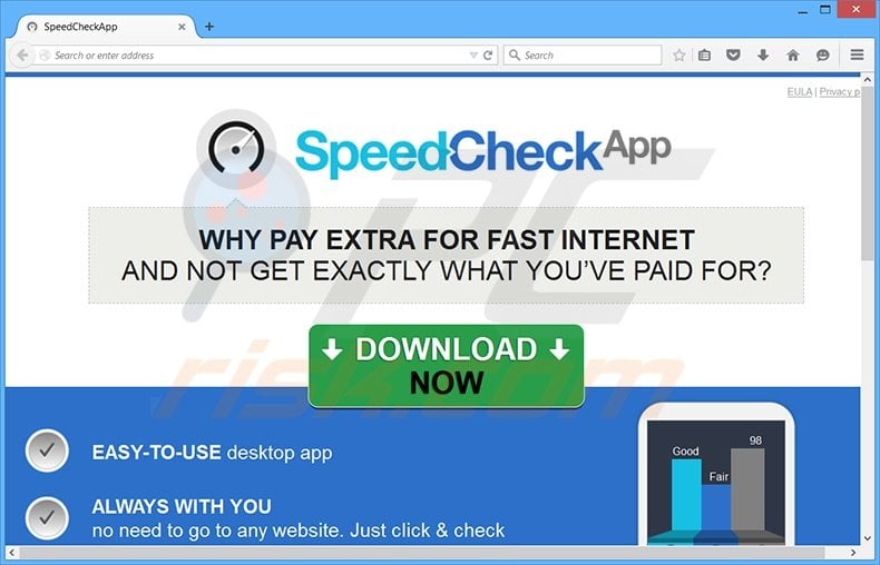 SpeedCheckApp adware