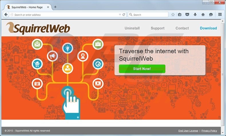 SquirrelWeb Ads