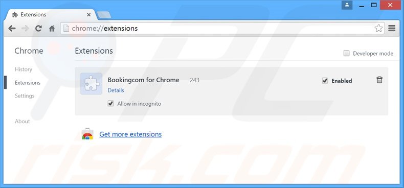 Removing SuperAdRemove ads from Google Chrome step 2