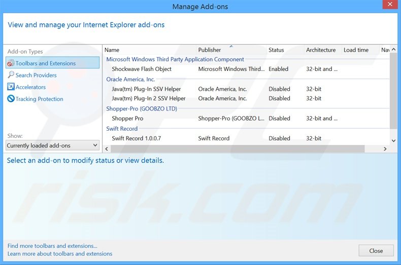 Removing SuperAdRemove ads from Internet Explorer step 2
