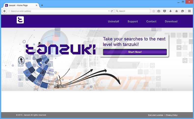 tanzuki adware