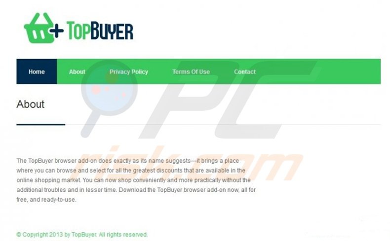 TopBuyer adware