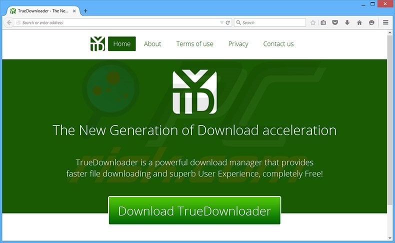 TrueDownloader adware