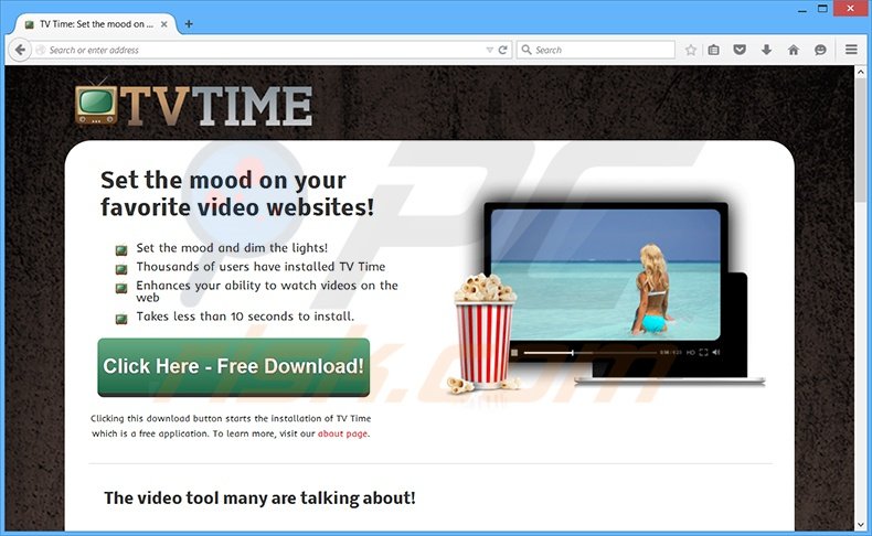 TV Time adware