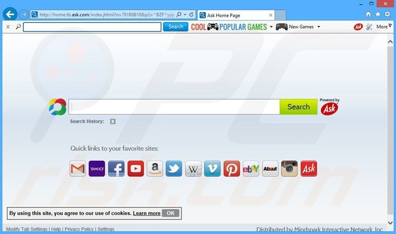 Cool Popular Games Toolbar - Simple removal instructions, search