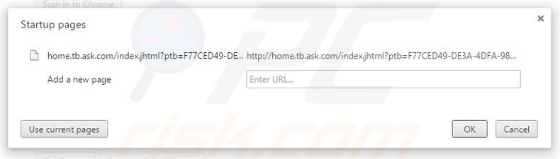 Removing DownSpeedTest from Google Chrome homepage
