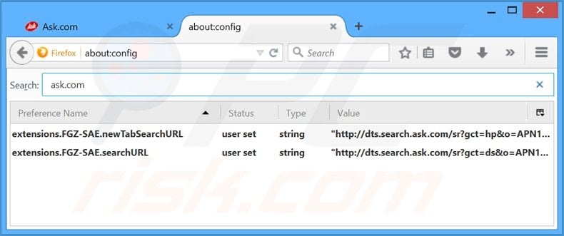 Removing Free Games Zone from Mozilla Firefox default search engine