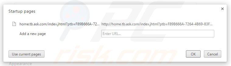 Removing ListingsPortal from Google Chrome homepage