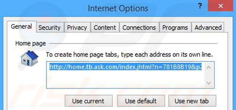 Removing LotteryStream from Internet Explorer homepage