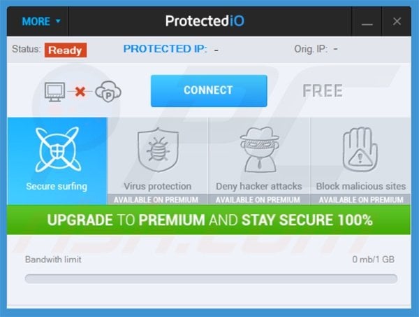 ProtectedIO browser-hijacking app