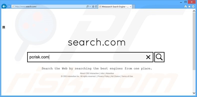 search.com browser hijacker