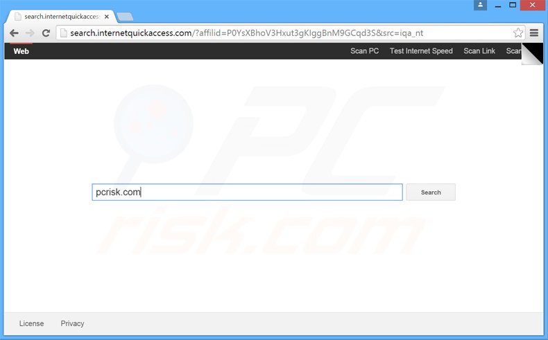 search.internetquickaccess.com redirect