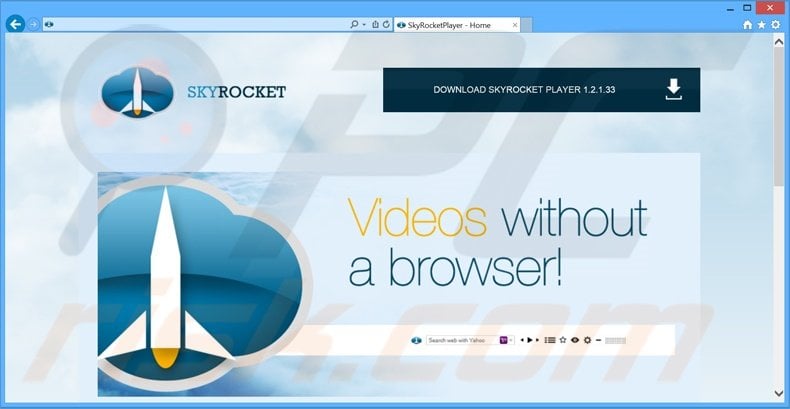 Skyrocket Player adware