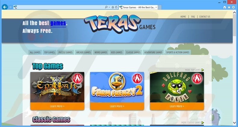 Teras Games adware