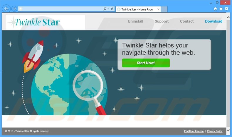 Twinkle Star adware