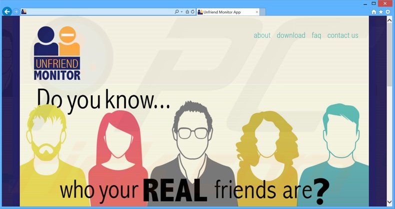 Unfriend Monitor adware