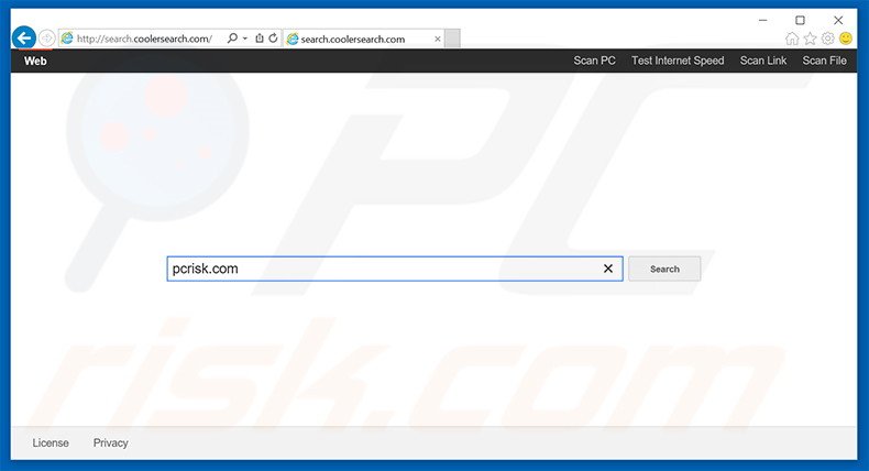 search.coolersearch.com browser hijacker