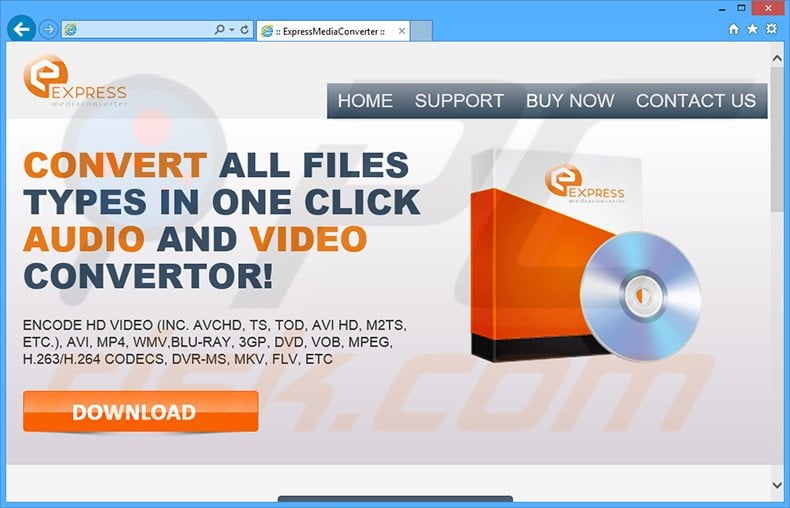 Express Media Converter adware