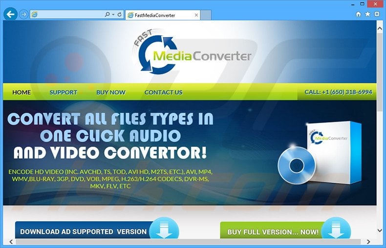 Fast Media Converter adware