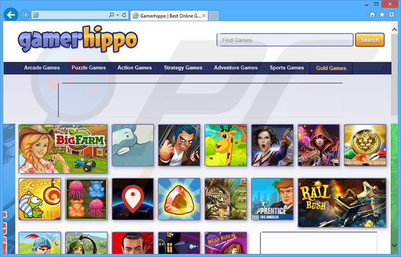 GamerHippo adware