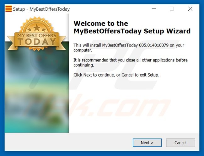 mybestofferstoday adware installer setup