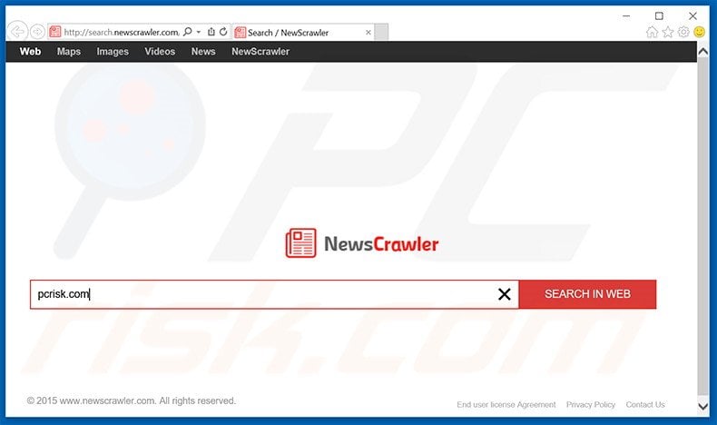 search.newscrawler.com browser hijacker