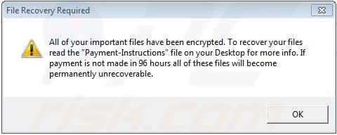 ORX-Locker claims about ecrypted files