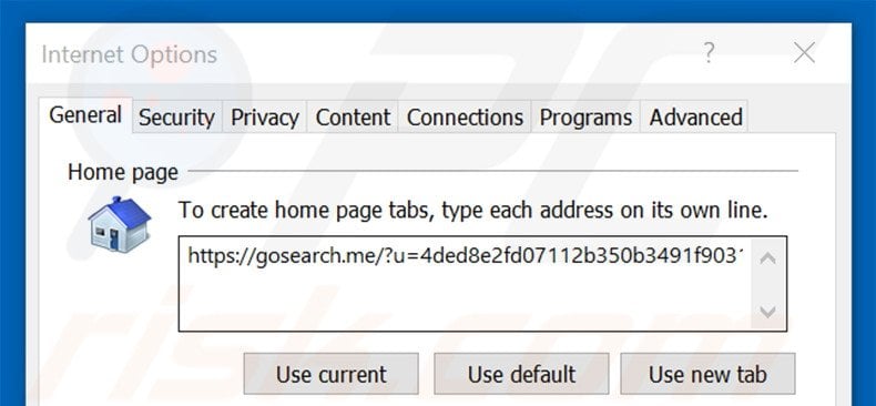 Removing search.bitcro.com from Internet Explorer homepage