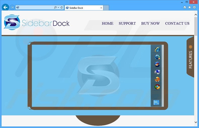 Sidebar Dock adware
