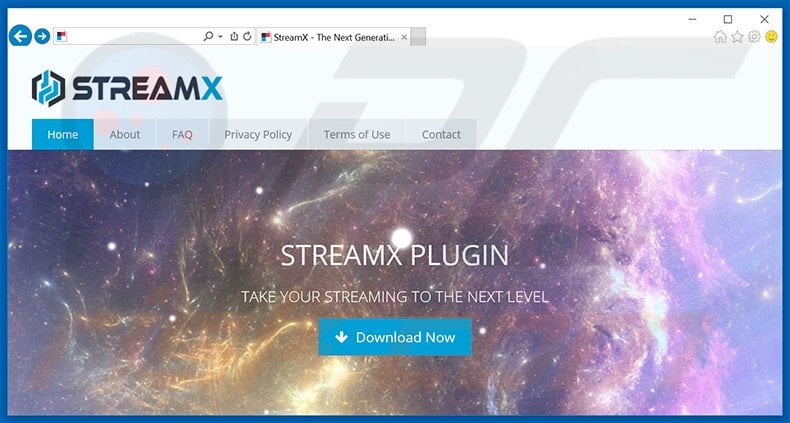 StreamX adware