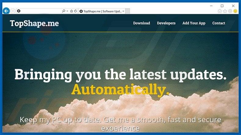 TopShape.me adware