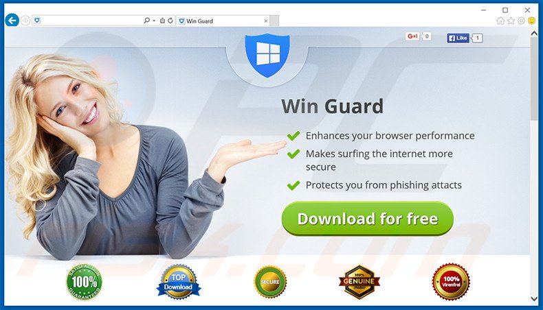 Win Guard adware