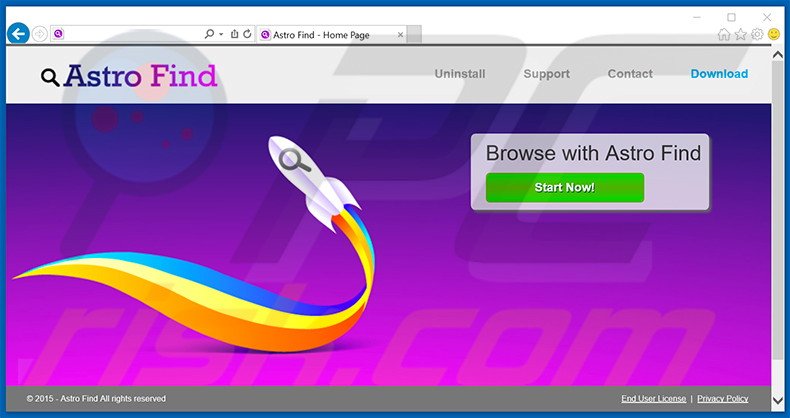 Astro Find adware