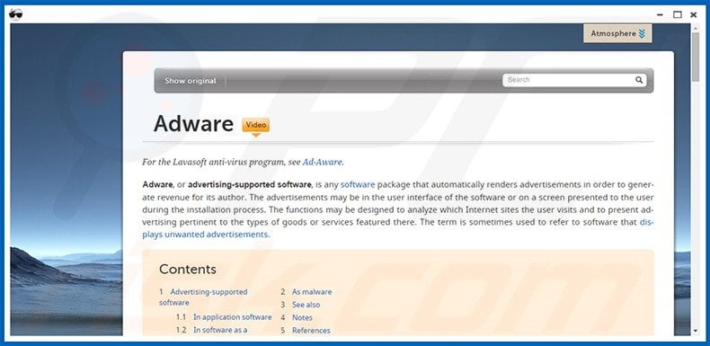 DailyWiki adware