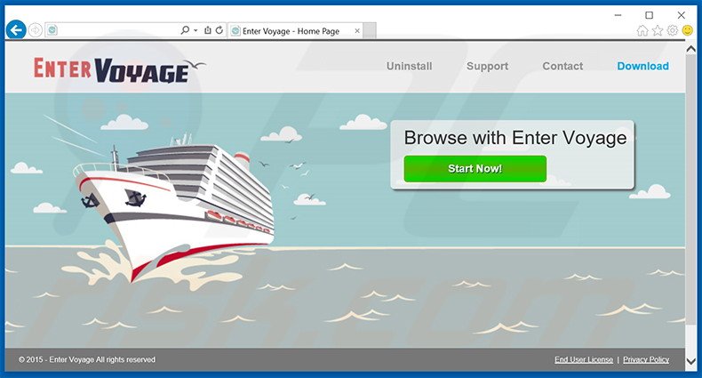 Enter Voyage adware