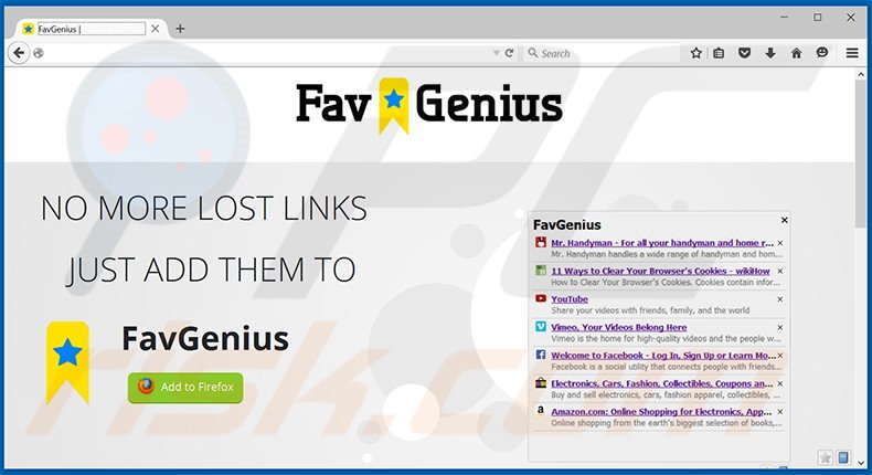 FavGenius adware