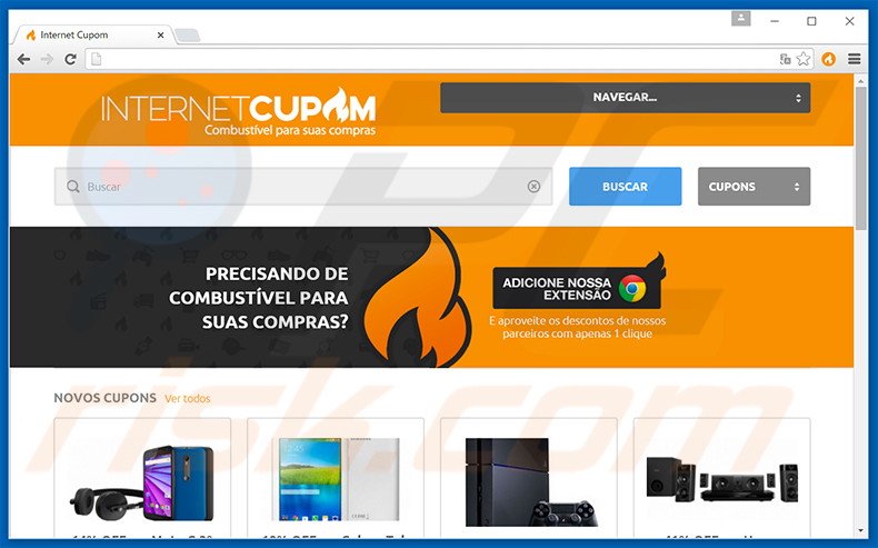 Internet Cupom adware