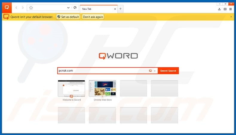 Qword Browser adware