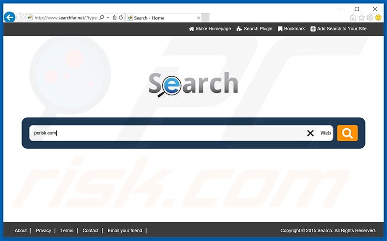 searchfar.net  browser hijacker